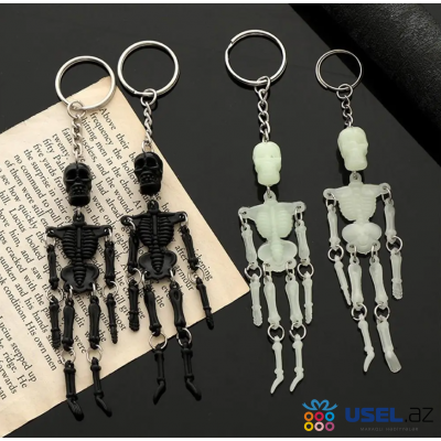 Keychain Skeleton Puppet
